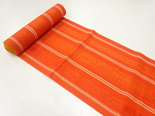 アンティーク　博多八寸帯地反物